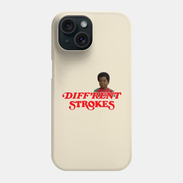 DIFFERENT STROKES Phone Case by Cult Classics