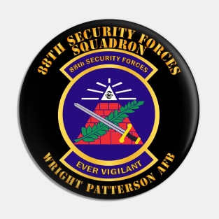 88th Security Force Squadron - Wright Pat AFB Pin