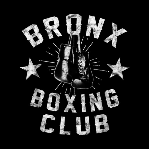 Bronx Boxing Club - vintage distressed Boxer by aaltadel