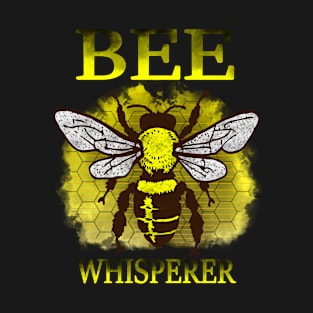 Bee Whisperer, Beekeeper Gift, Cool Honey Bee T-Shirt