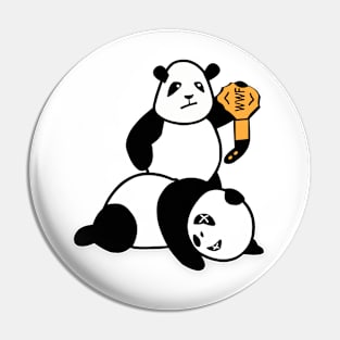 Panda Fighting Champions Pin