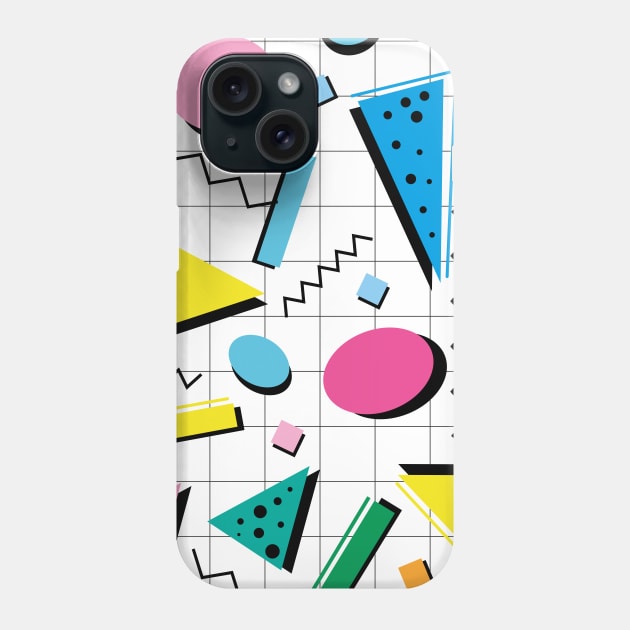 80s retro pattern Phone Case by nickemporium1