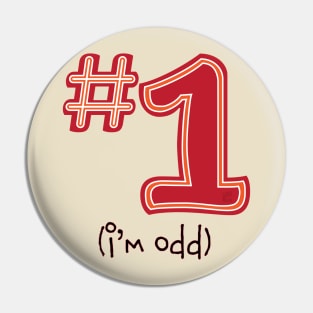 Number One Pin