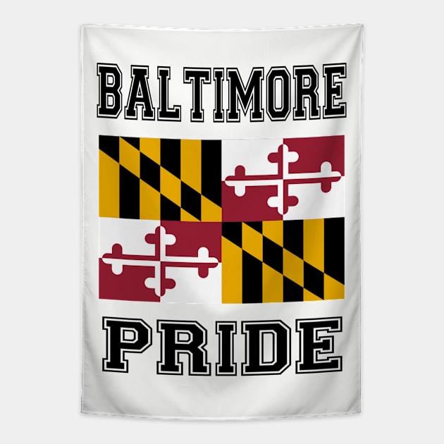 Baltimore Pride Tapestry by RockettGraph1cs