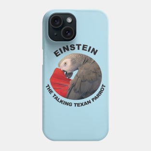 Logo of Einstein the Talking Texan Parrot Phone Case