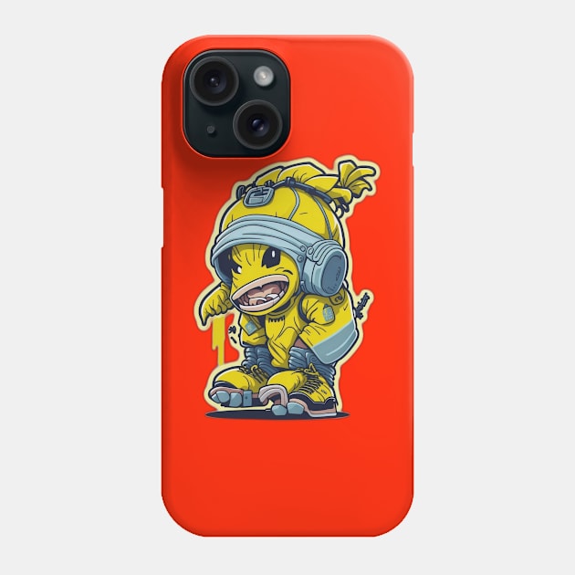 Banana hip hop Phone Case by Rizstor