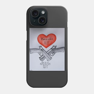 Guard Your Heart Phone Case