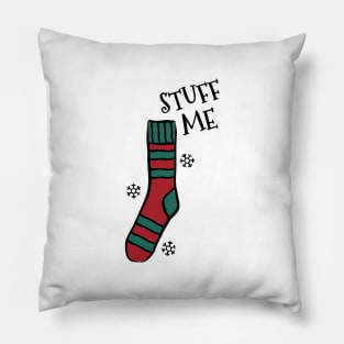 Stuff Me Christmas Sock Pillow