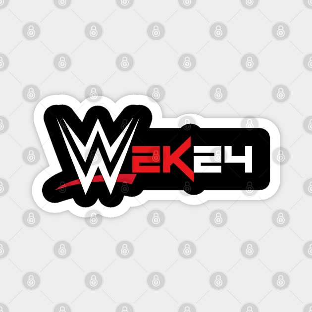 WWE 2K24 Merch Magnet by The merch town