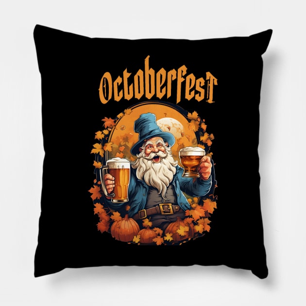 Octoberfest Pillow by TooplesArt