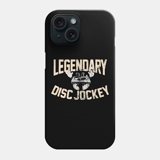 Funny DJ Legendary Disc Jockey Dance Music Deejay Master Phone Case by SilverLake