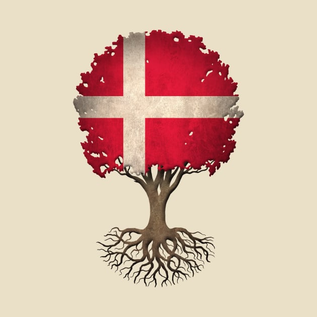 Tree of Life with Danish Flag by jeffbartels