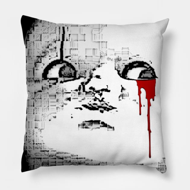 All The Horror Creepy Doll Pillow by All The Horror