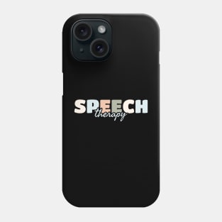 Speech Therapy - Groovy Color Phone Case