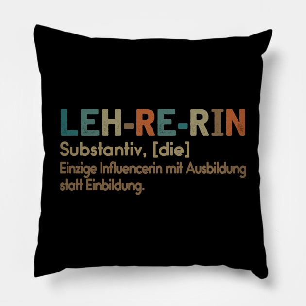 LEH-RE-RIN SUBSTANTIV Pillow by SomerGamez