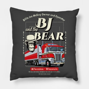 BJ & The Bear Trucking Company Pillow