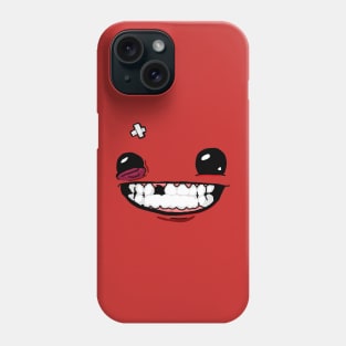 Super Meat Boy Face Phone Case