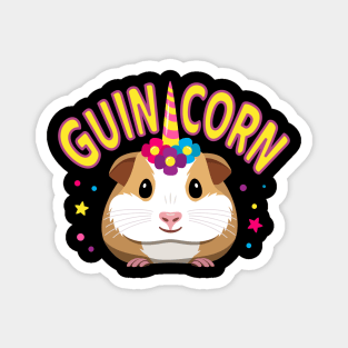 Cute Guinicorn (Guinea Pig Unicorn Hybrid) Magnet