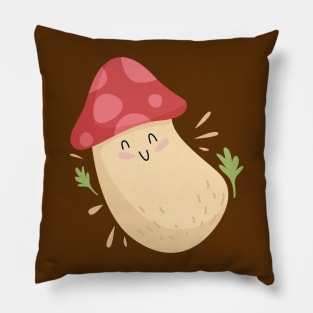 Cute Mushroom Design Pillow