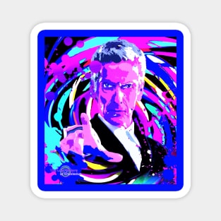 swirl 12th Doctor Magnet