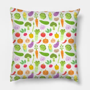 Happy Veggies Pillow