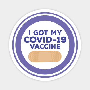 I Got My Covid-19 Vaccine Magnet