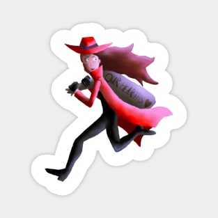 Netflix Carmen sandiego stealing our hearths Magnet