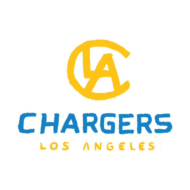 Los Angeles Chargeeees 04 by Very Simple Graph
