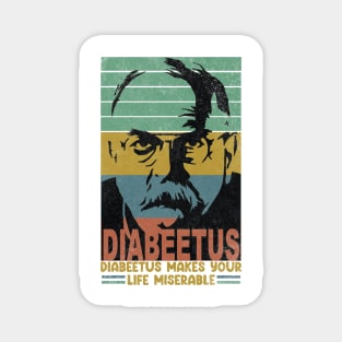 Diabeetus / Wilford Brimley - Vintage Style Design Magnet