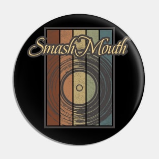 Smash Mouth Vynil Silhouette Pin