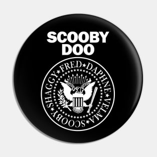 Scooby-Doo Tag Pinback Button Pin