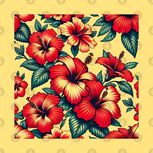 Hibiscus by Jenni Arts