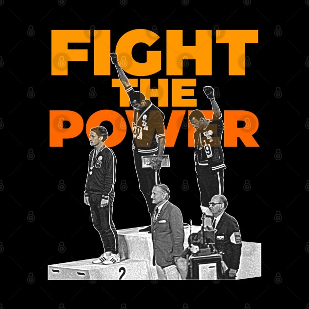 Fight the Power // 1968 Black Power Salute Tribute by darklordpug