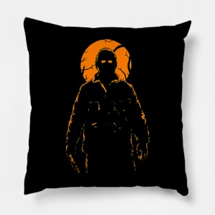 Michael Myers Silhouette Fan art Pillow