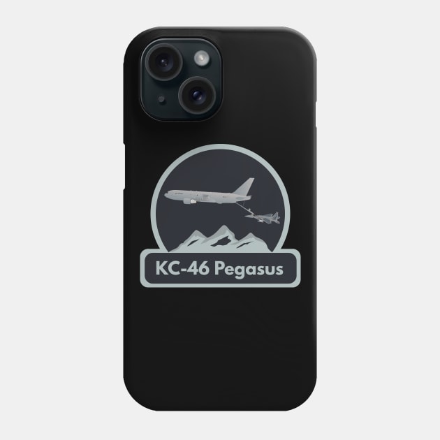 KC-46 Airplane Refueling F-15 Phone Case by NorseTech