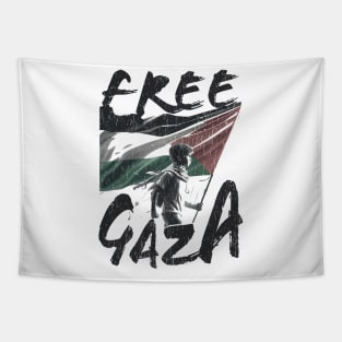 free gaza vintage Tapestry