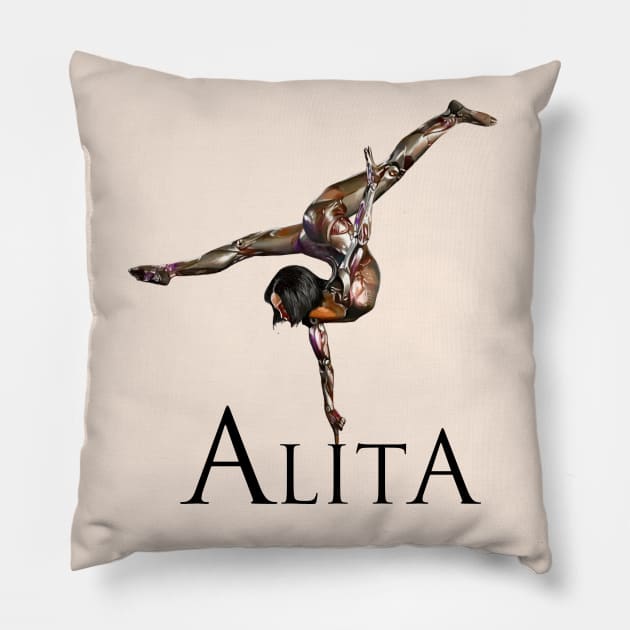 Alita Pillow by xzaclee16