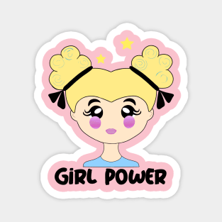 CUTE Girl Power Quotes Magnet