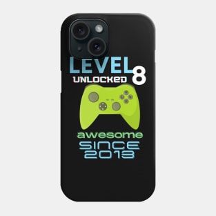 Level 8 Unlocked Awesome 2013 Video Gamer Phone Case