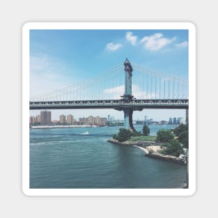 Majestic Manhattan Bridge Magnet