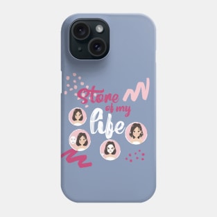 Story of my life, skin care meme Phone Case