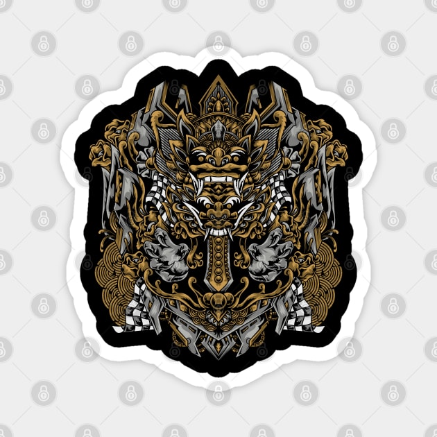 Barong x Rangda Magnet by Darts design studio