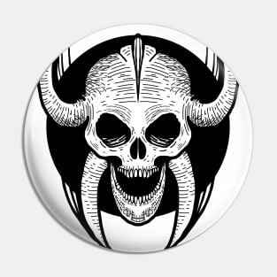 Skull Throne Pin