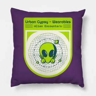 Urban Gypsy Wearable – Alien Encounters Pillow