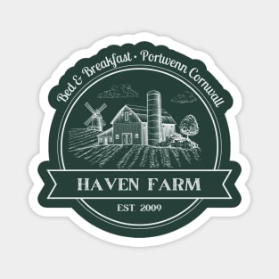 Doc Martin Haven Farm Aunty Joan Portwenn Port Isaac Cornwall Magnet