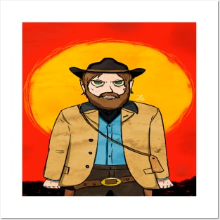 Arthur Morgan RDR2 Mounted Print for Sale by rdrmaniac