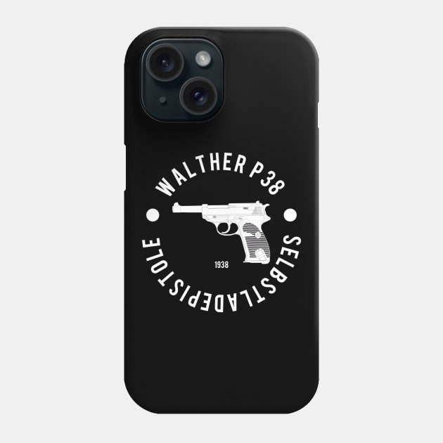 German pistol Walther P38 Phone Case by FAawRay