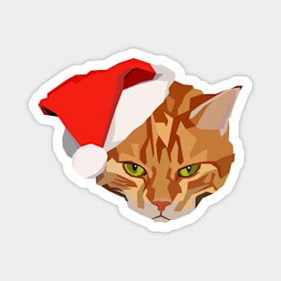 Christmas Cat #1 Magnet