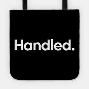 Handled - Twitter File 1.0 Tote