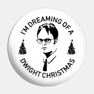 I'm Dreaming of a Dwight Christmas Pin